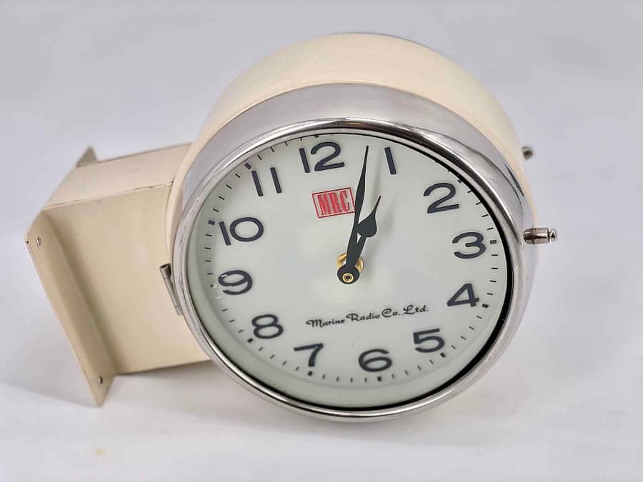 1950s double sided clock