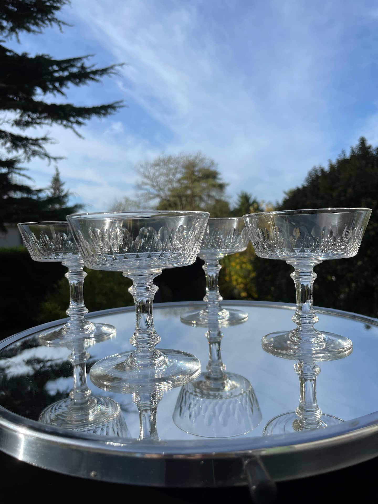 champagne coupe baccarat champigny