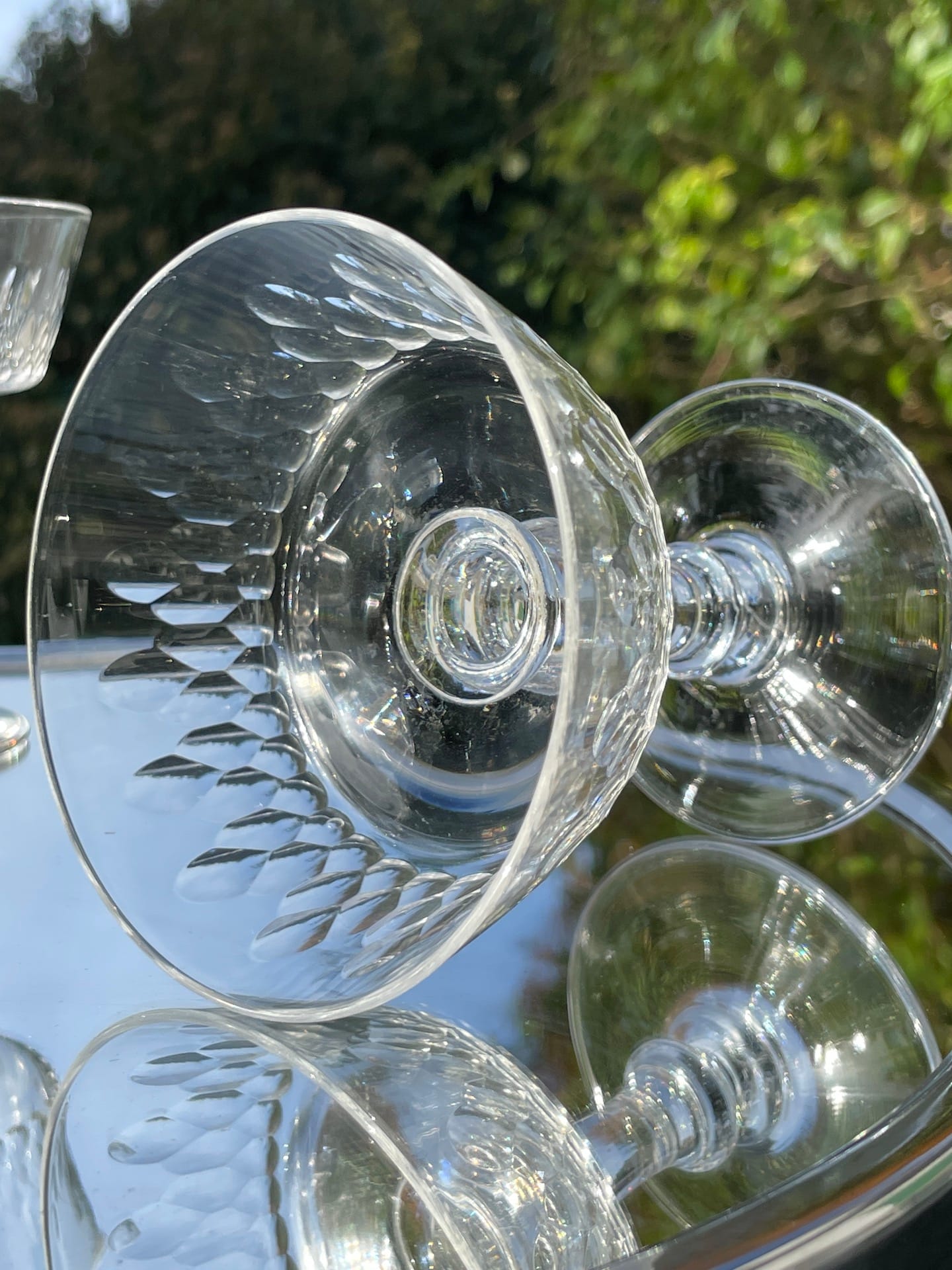 coupes a champagne baccarat cristal