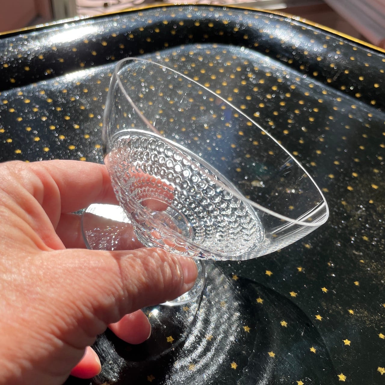 3 rene lalique art deco champagne glasses nippon