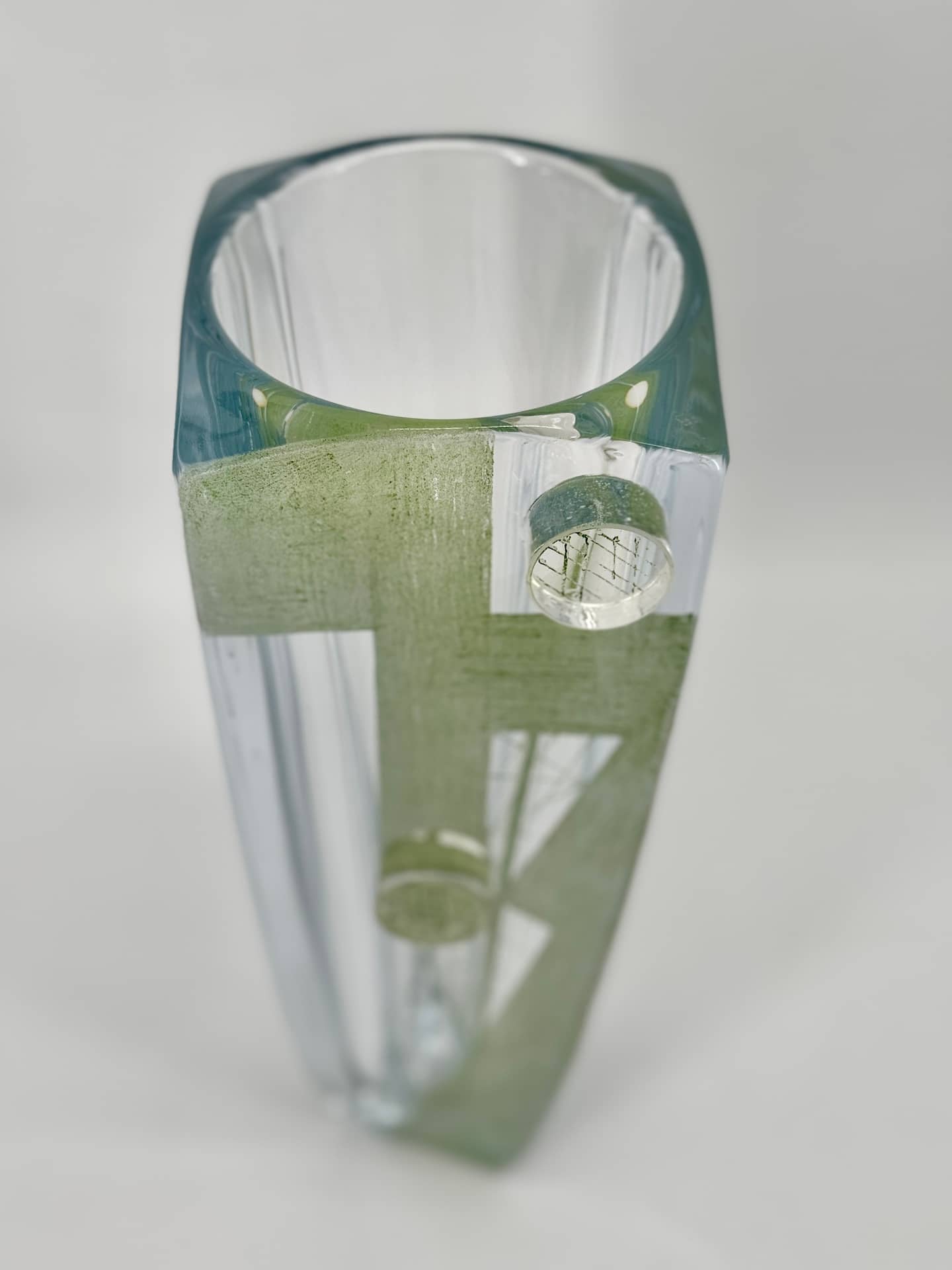 Riecke glass art mid century claudie ferre