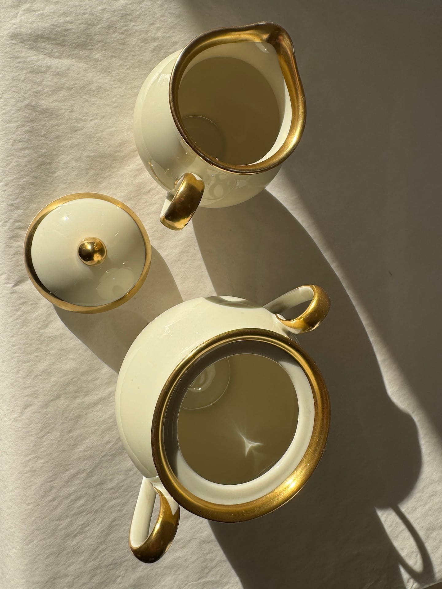 3 coffee set Furstenberg porcelain 2