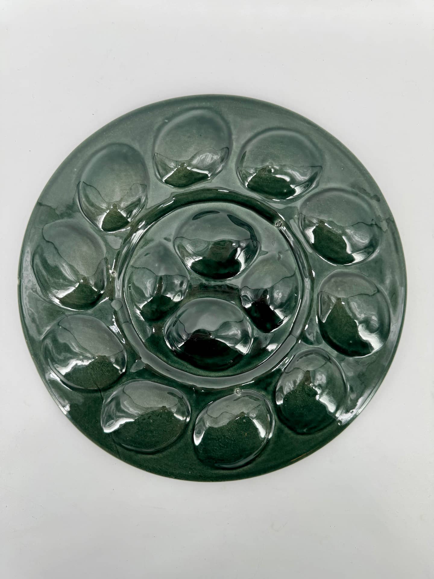Saint Clement oyster serving plate midcentury 2
