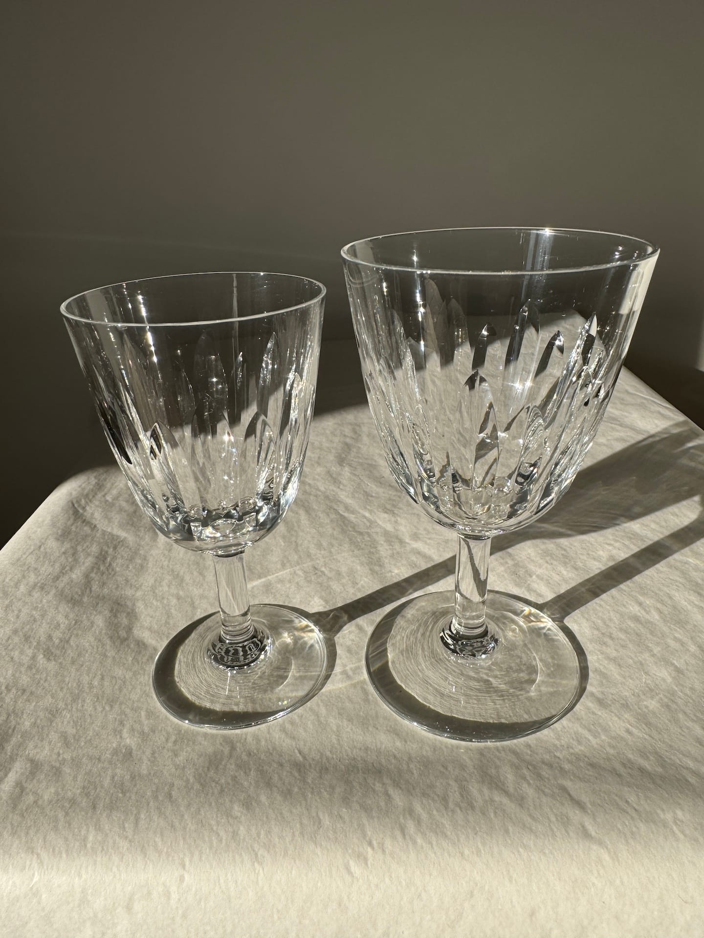 coupe a champagne baccarat cassino 1950’s 1