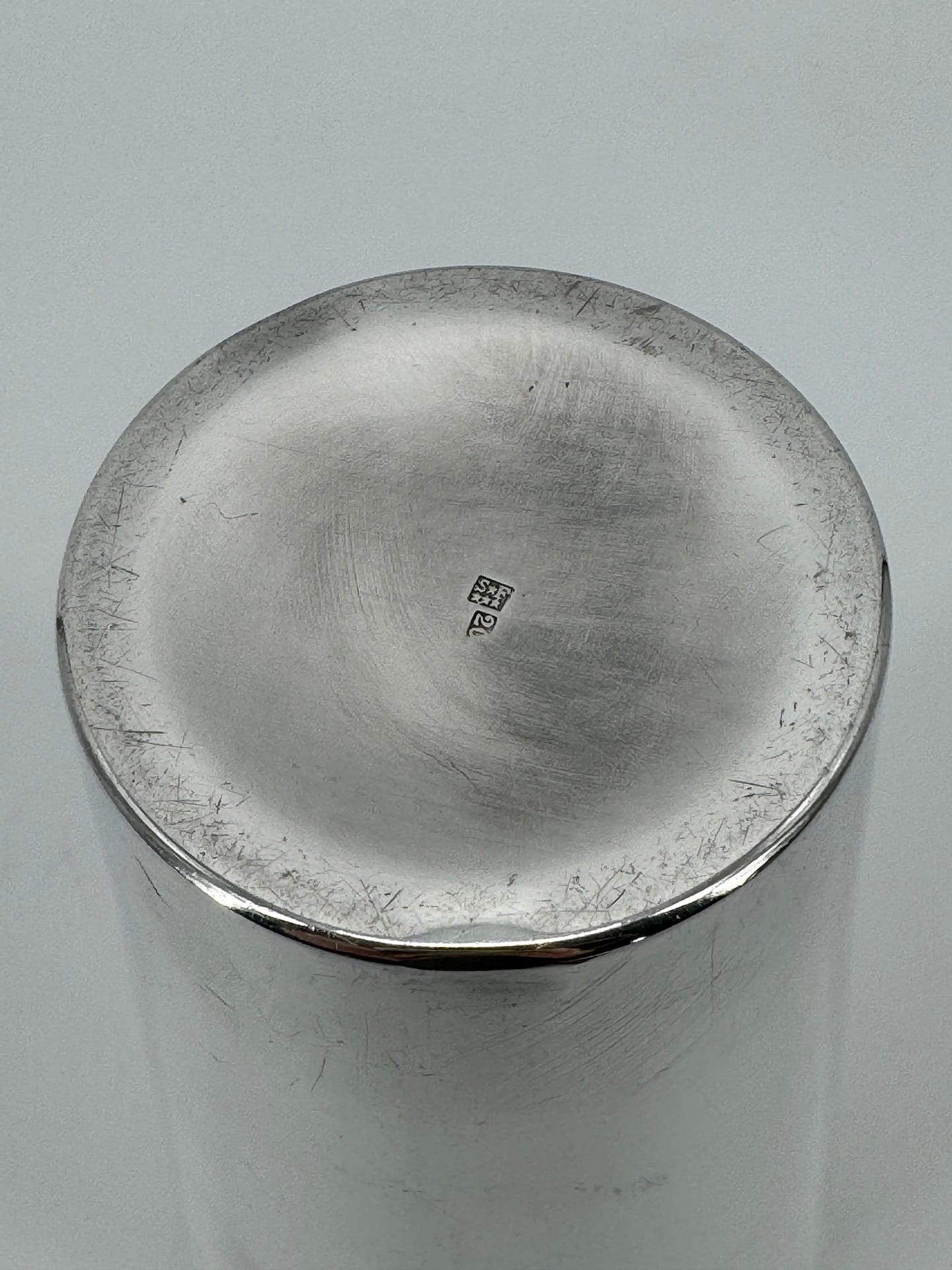french art deco silver plated shaker 1