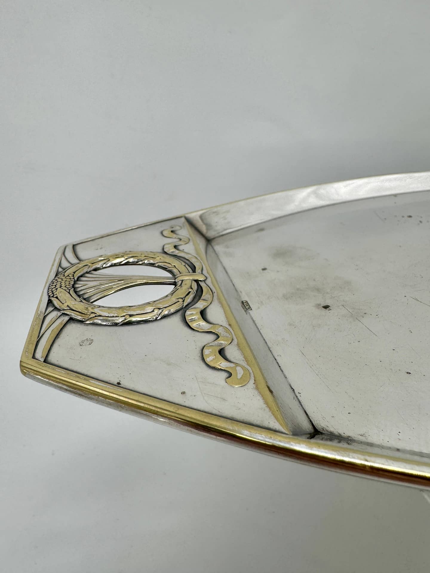 silver plate WMF tray