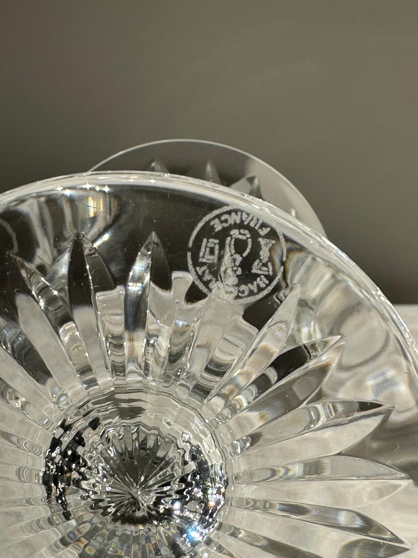 cristal de Baccarat art déco
